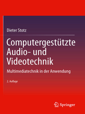 cover image of Computergestützte Audio- und Videotechnik